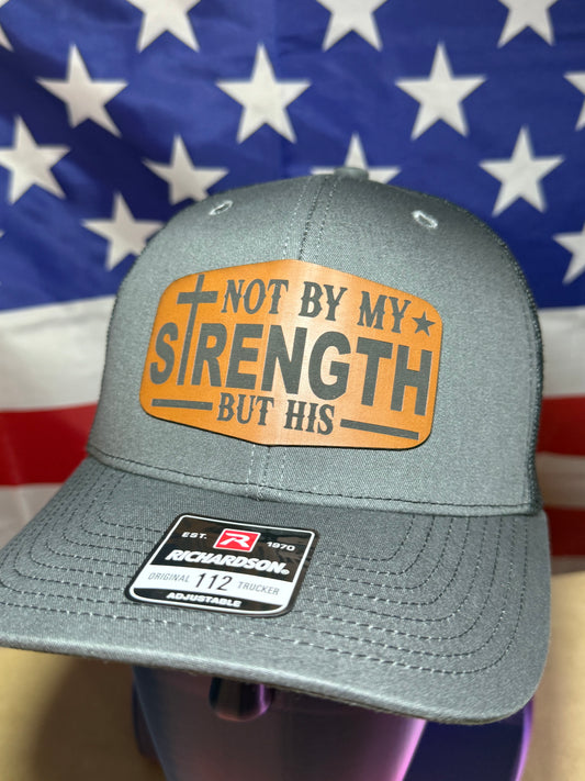 Not by my strength but his