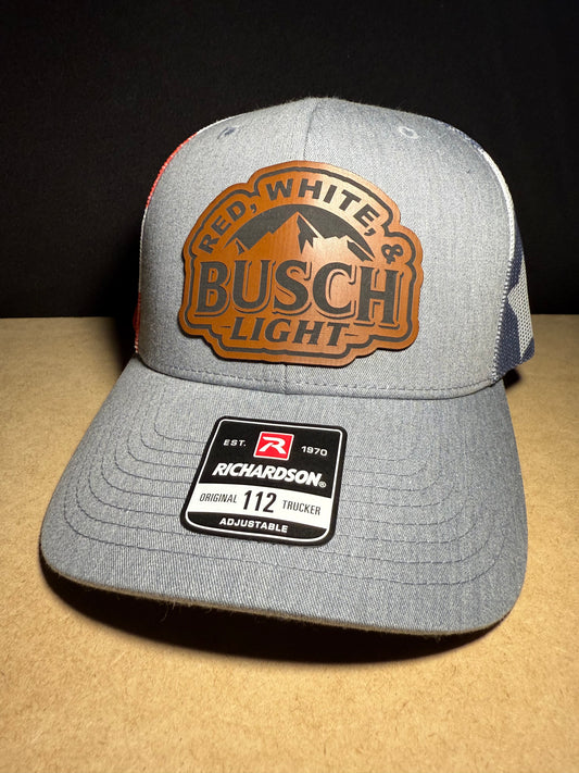 Red, white, Busch lite Richardson 112