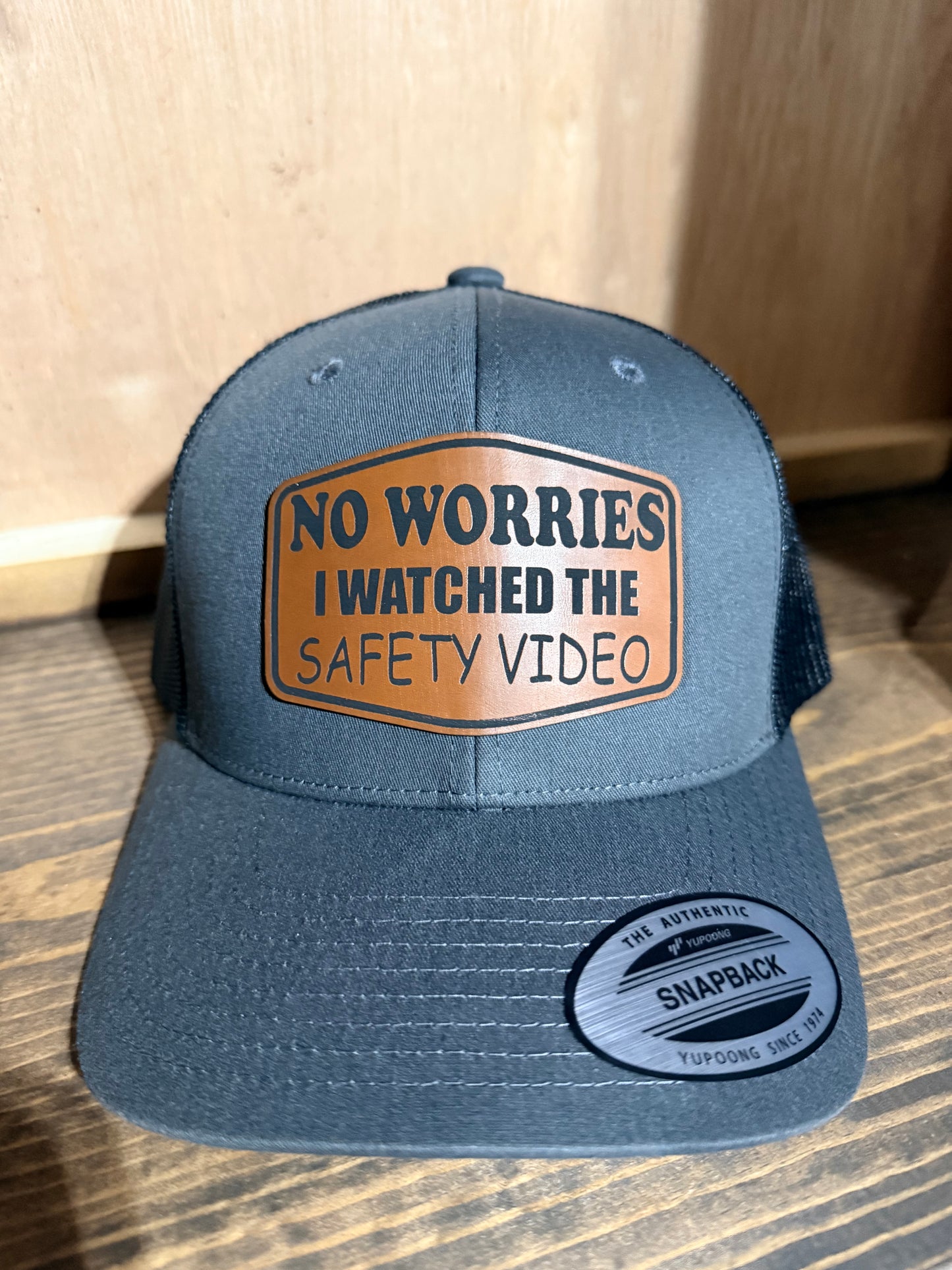 No worries I watched the safety video