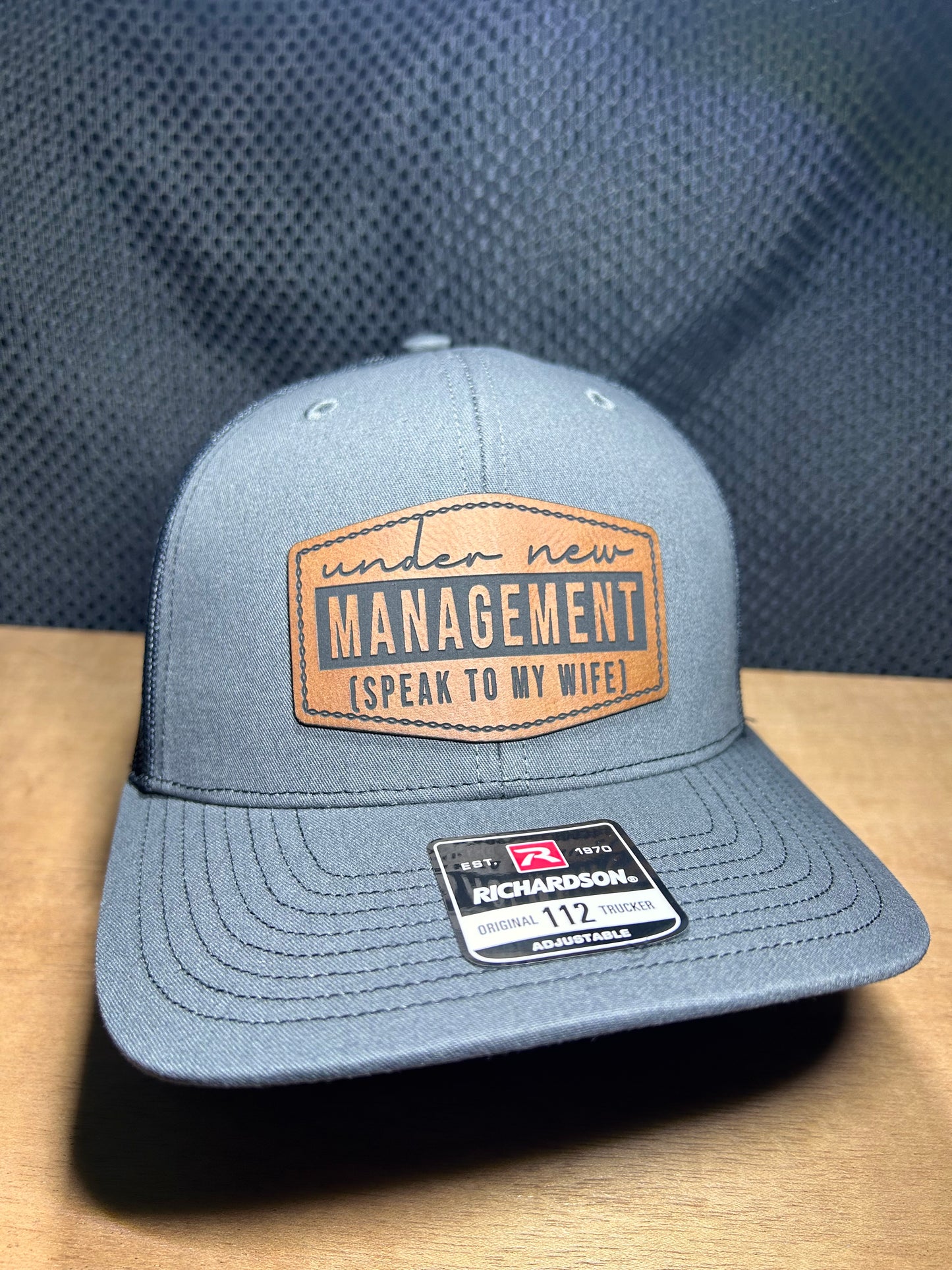 UNDER NEW MANAGEMENT, SPEAK TO MY WIFE