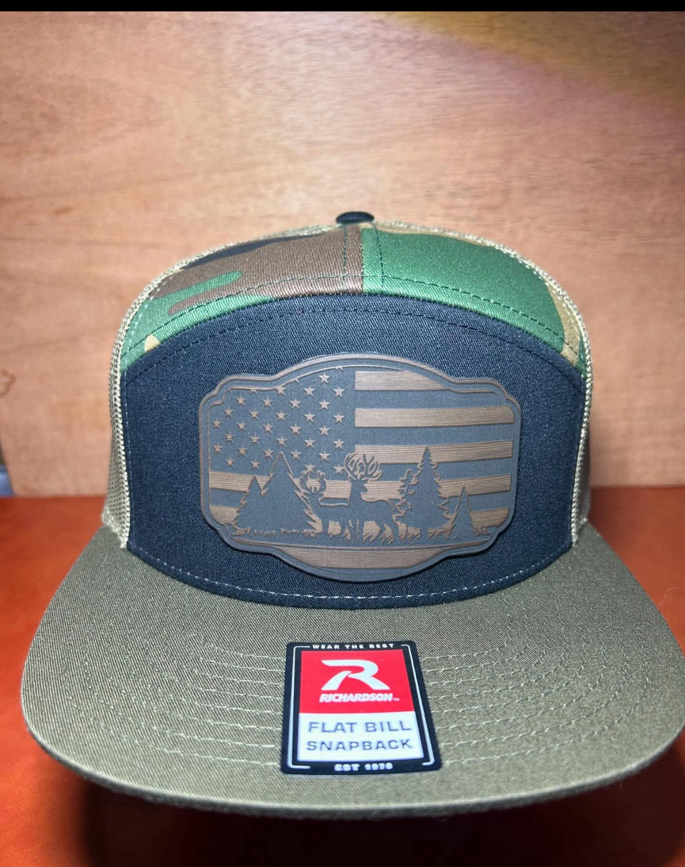 Richardson 168 flat bill hat